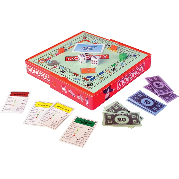 Super Impulse - 361224 Worlds Smallest Monopoly Brettspiel der Welt als Mini-Version, ab 8 Jahre