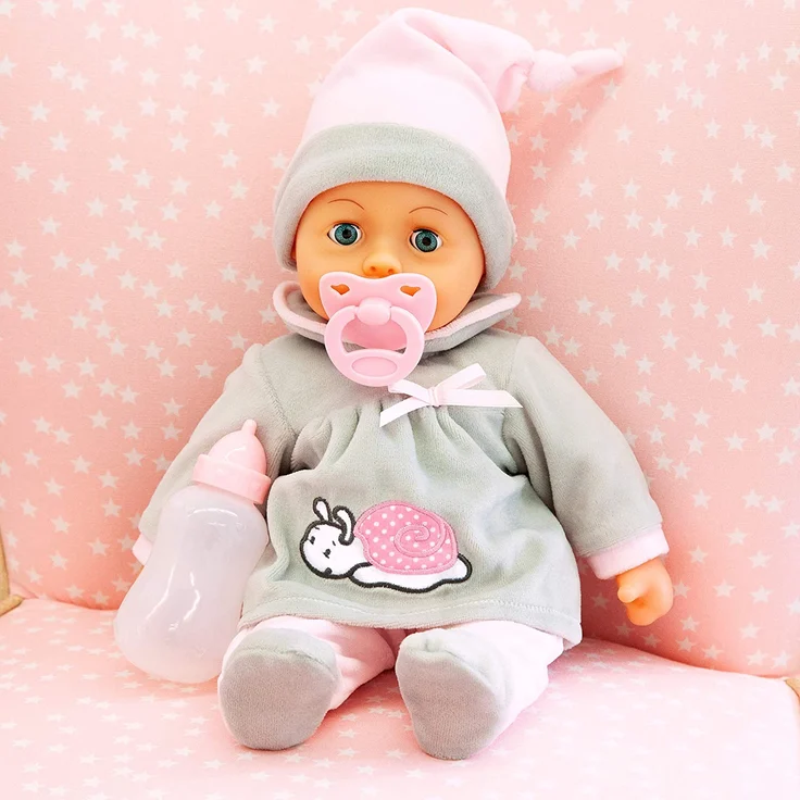 Bayer Design - First Words Baby Puppe - 38 cm - Preisvergleich – Bild 3