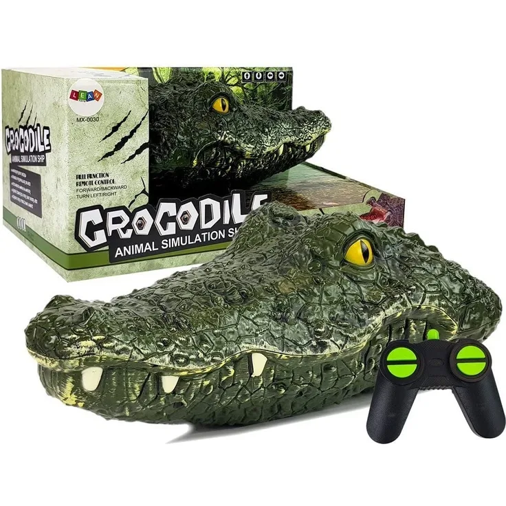 RC Boot Krokodil ferngesteuert Alligatorkopf RTR Komplettset 30 cm