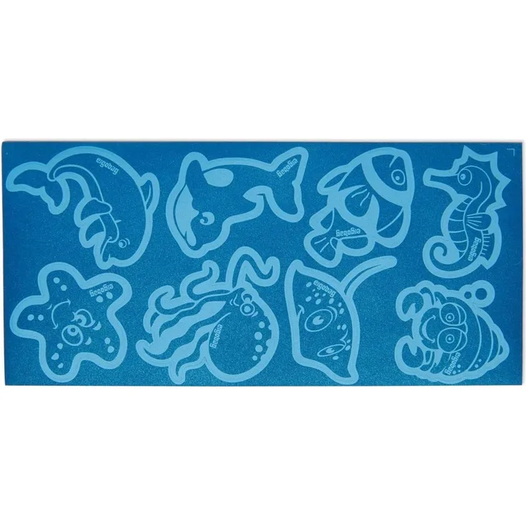 ergobag Sticker Reflexie-Sticker Set Meeresbewohner