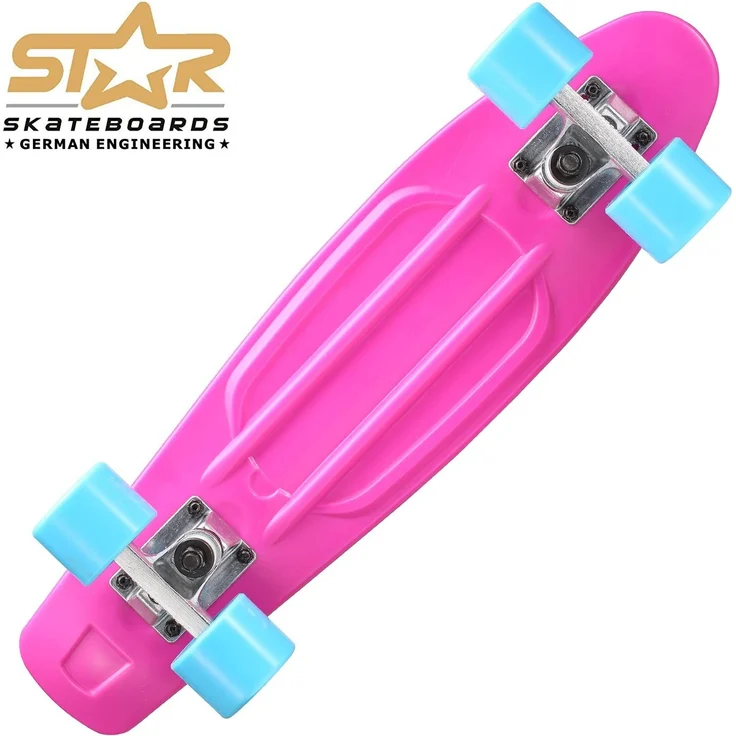 STAR-SKATEBOARDS Vintage Retro Cruiser Skateboard – Bild 5