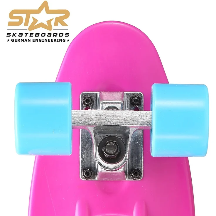 STAR-SKATEBOARDS Vintage Retro Cruiser Skateboard – Bild 3