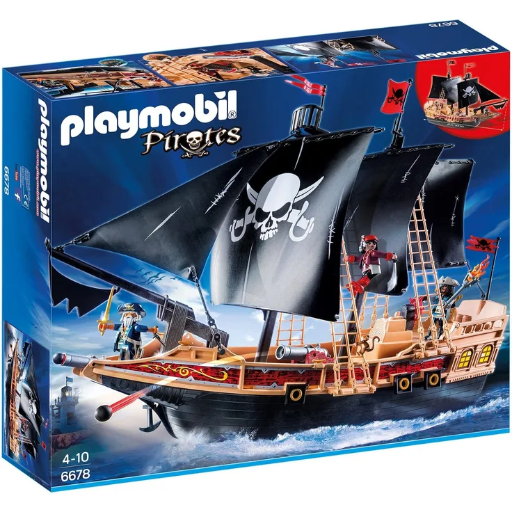 Playmobil 6678 - Piraten-Kampfschiff