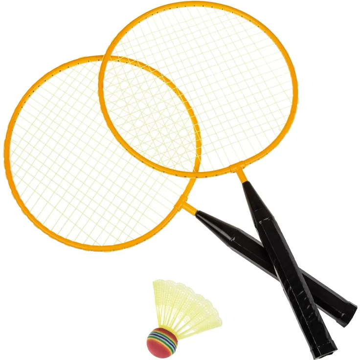 Idena Federballset Junior 2 Schläger + 1 Ball – Bild 1