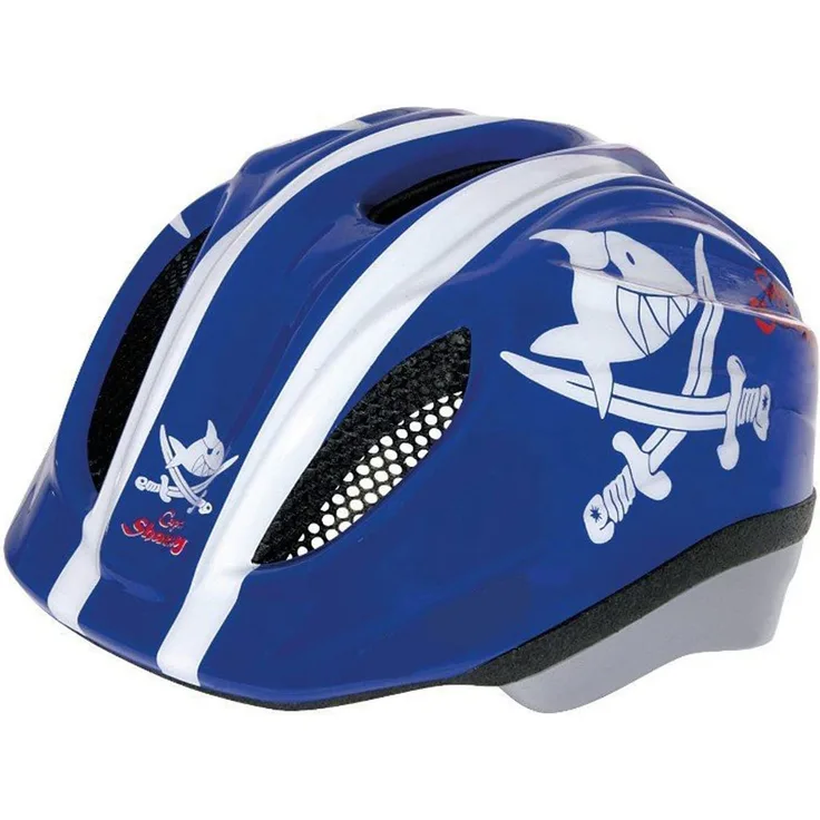 Bike Fashion Kinderhelm Captn Sharky Blau Gr. XS 44-49 Cm