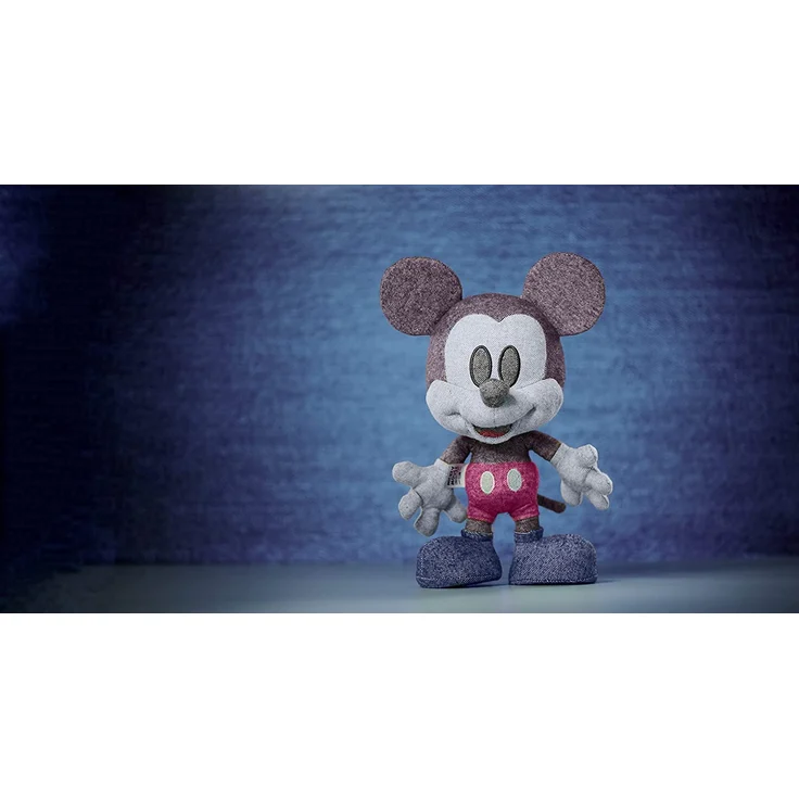 Simba 6315870309 - Disney Denim Mickey Mouse, Oktober Edition, Amazon Exclusiv, 35cm Plüschfigur, Micky Maus, im Geschenkkarton, Limitiert, Sonderedition, Sammlerstück, ab den ersten Lebensmonaten – Bild 7