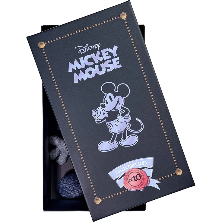 Simba 6315870309 - Disney Denim Mickey Mouse, Oktober Edition, Amazon Exclusiv, 35cm Plüschfigur, Micky Maus, im Geschenkkarton, Limitiert, Sonderedition, Sammlerstück, ab den ersten Lebensmonaten – Bild 6