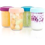 Babymoov Glas Babybols 220ml 4 Stück Transparent