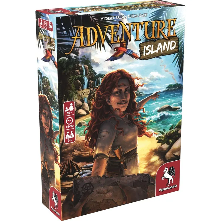Pegasus Spiele 51843E - Adventure Island (english Edition)