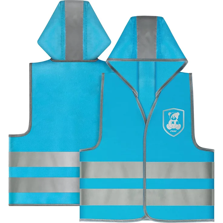 reer Sicherheitsweste für Kinder blau Motiv Monster