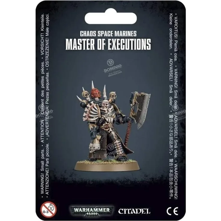 Master of Executions Chaos Space Marines Warhammer 40k