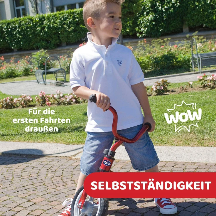 Red Bullit loopfiets 10 Zoll Junior Rot – Bild 8