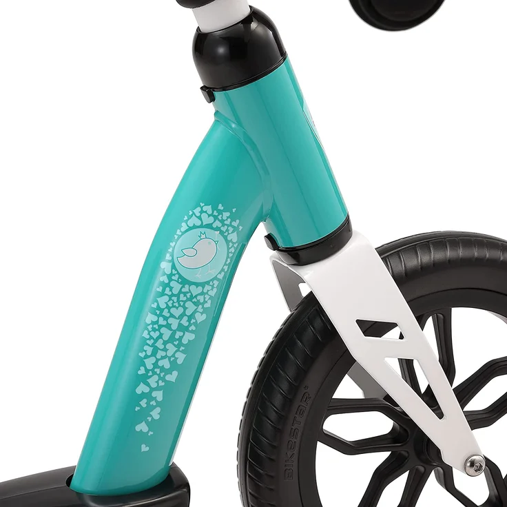 Bikestar '10 Zoll Classic' Kinder-Laufrad, ab 2 Jahren, superleicht, höhenverstellbarer Sattel, türkis – Bild 5