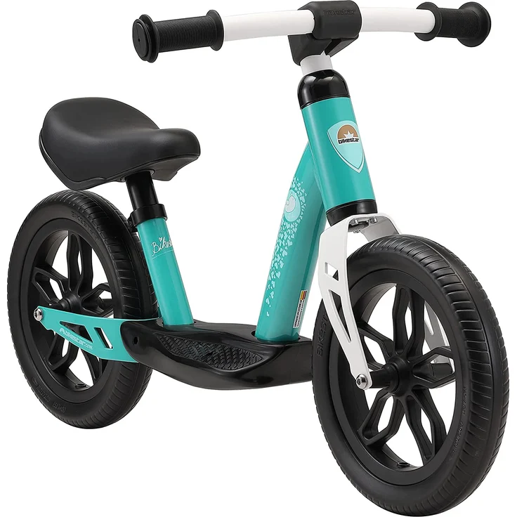Bikestar '10 Zoll Classic' Kinder-Laufrad, ab 2 Jahren, superleicht, höhenverstellbarer Sattel, türkis – Bild 1