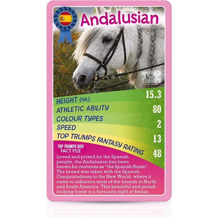 Pferde und Ponies und Einhörner Top Trumps Kartenspiel – Bild 3