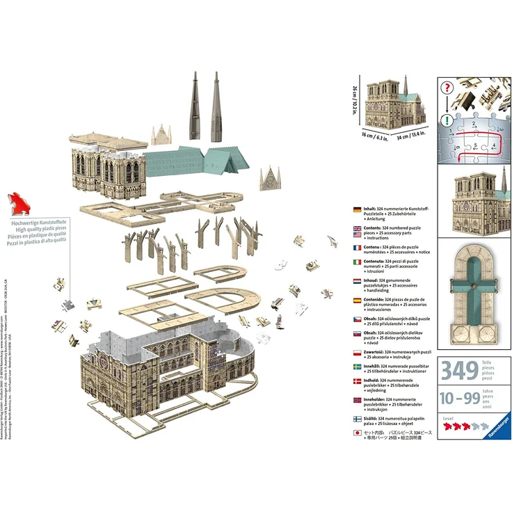 Ravensburger Spiel - Notre Dame, 216 Teile – Bild 2