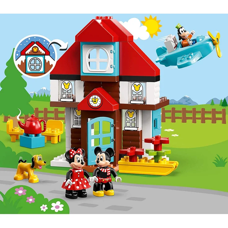 LEGO 10889 DUPLO Disney Mickys Ferienhaus, Bauset für Kleinkinder – Bild 8