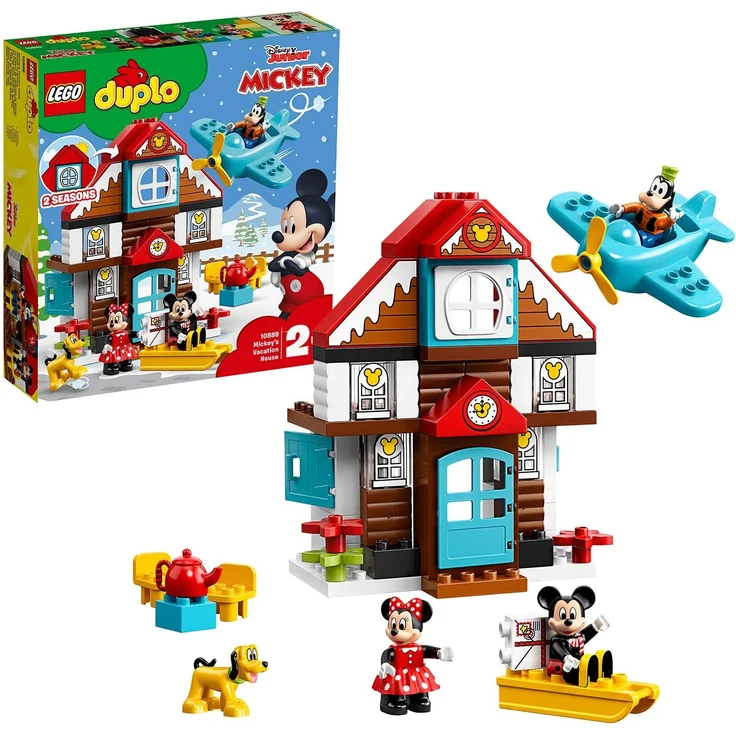 LEGO 10889 DUPLO Disney Mickys Ferienhaus, Bauset für Kleinkinder – Bild 1