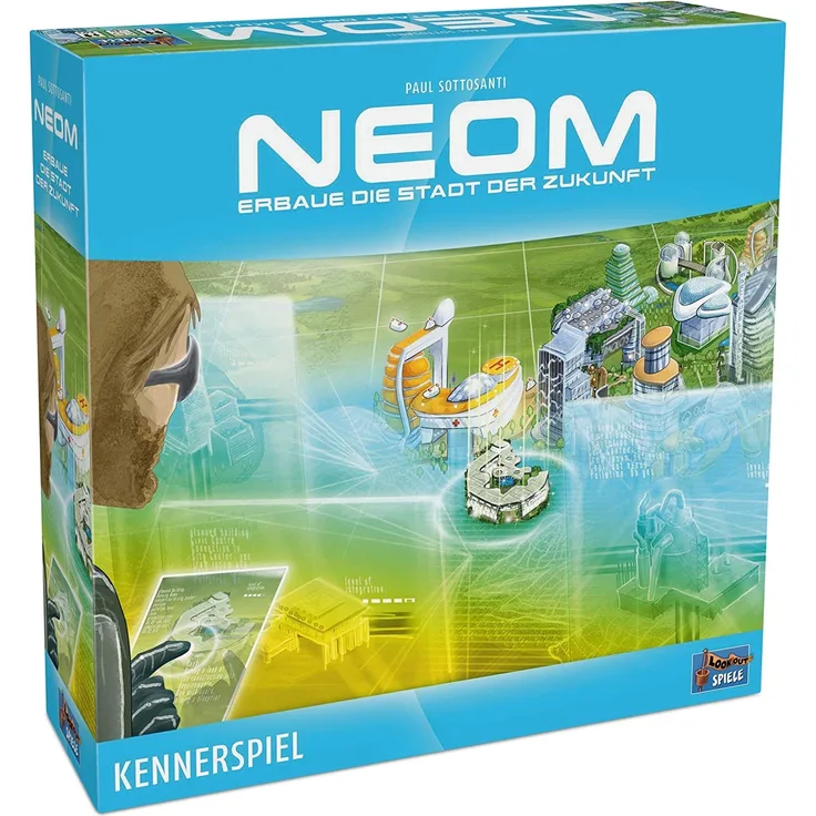 Lookout Games 22160102 Neom-Erbaue die Stadt der Zukunft (Kennerspiel)