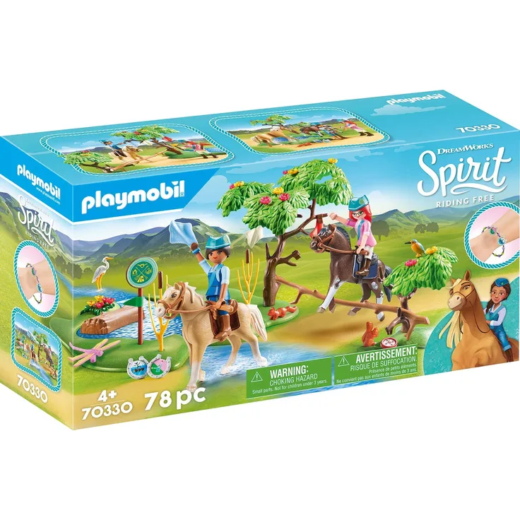 Playmobil 70330 - Spirit - Riding Free - Herausforderung am Fluss