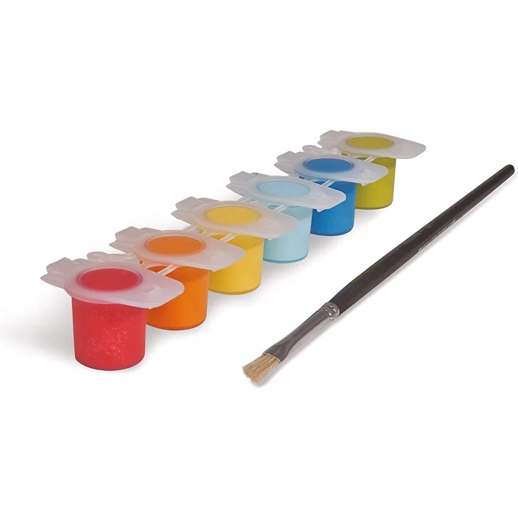 Eichhorn 100004581 Outdoor-100004581-Vogelhaus aus Holz, zum Zusammenbauen und Bemalen, inkl. Pinsel und Farben, 14x14x24cm Lindenholz, DIY, Bunt – Bild 8