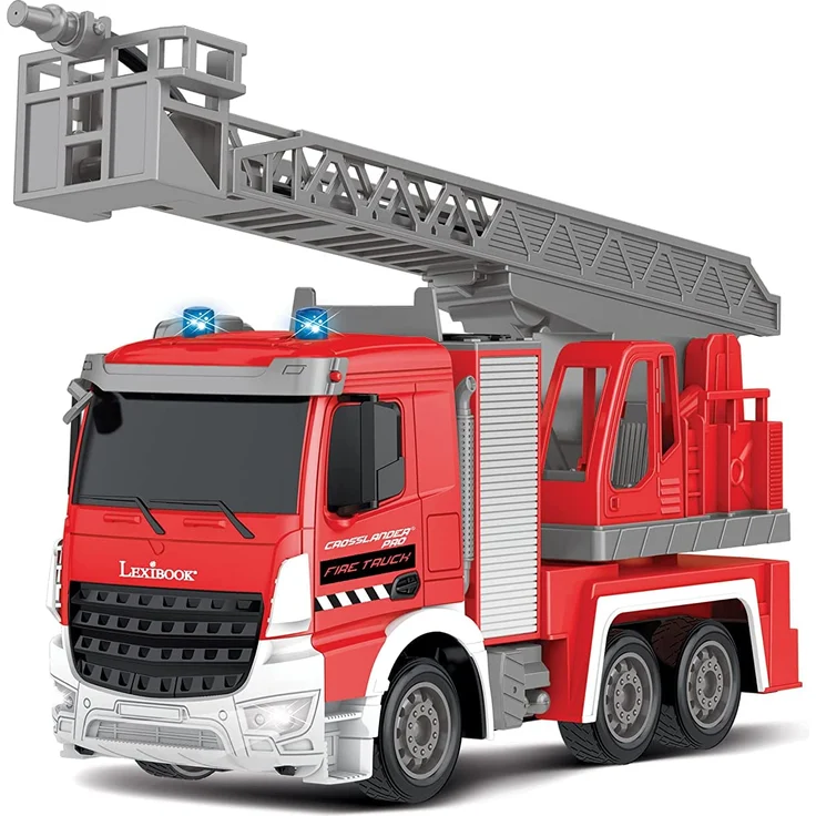 Lexibook RCP20 Crosslander pro RC Fire Truck-ferngesteuertes Feuerwehrauto, Lichteffekte, Wassersprühen – Bild 3