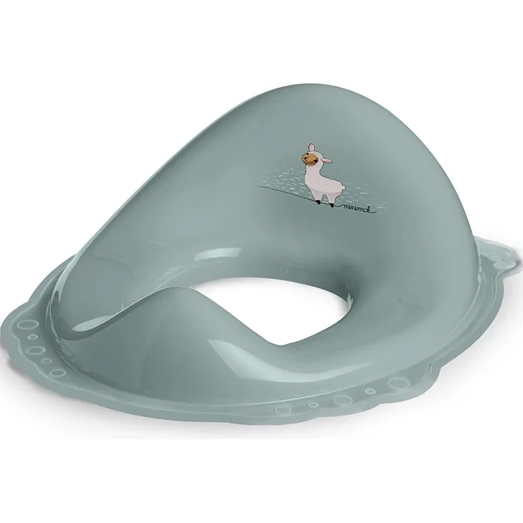 DOCARI Kinder Toilettensitz rutschsicher ergonisch geformt - Universeller WC Aufsatz für Kinder ab 18 Monate Grün - Toilettenaufsatz Toilettenverkleinerer Kindertoilette Potty Training
