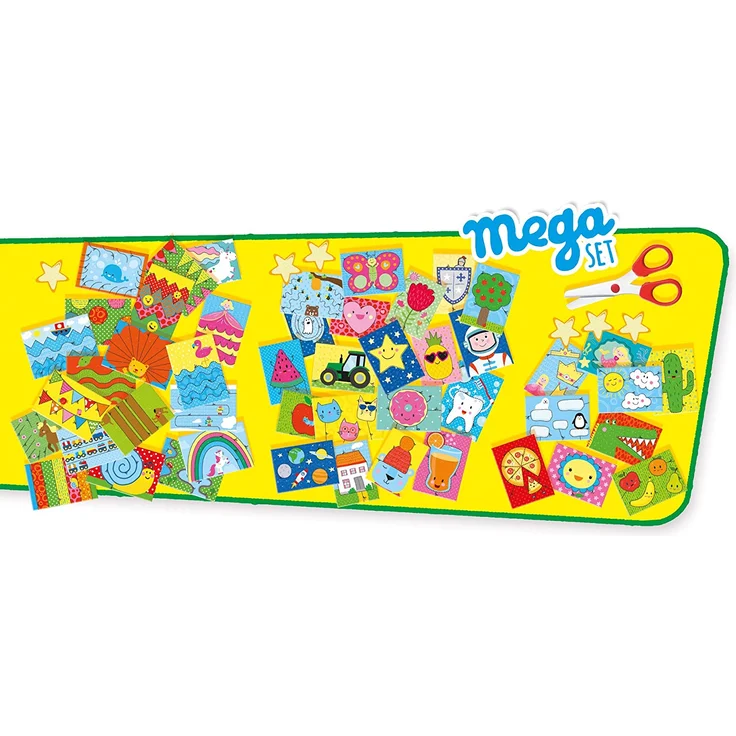ich lerne, wie man 30 x 20 cm mehrfarbig schneidet – Bild 5