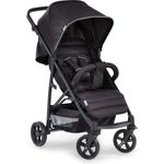 Hauck Buggy Rapid 4 bis 25 kg, Kinderbuggy Klein Zusammenklappbar, mit Liegefunktion, Höhenverstellbar, Großer Korb, Schwarz