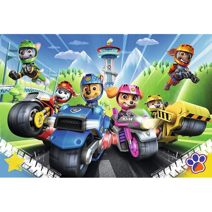 Puzzle 100 - Paw Patrol Fahrzeuge – Bild 2