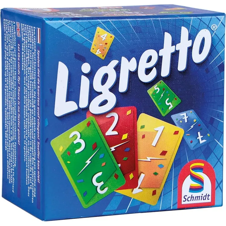 Schmidt Ligretto-Kartenspiel, Blaue Edition
