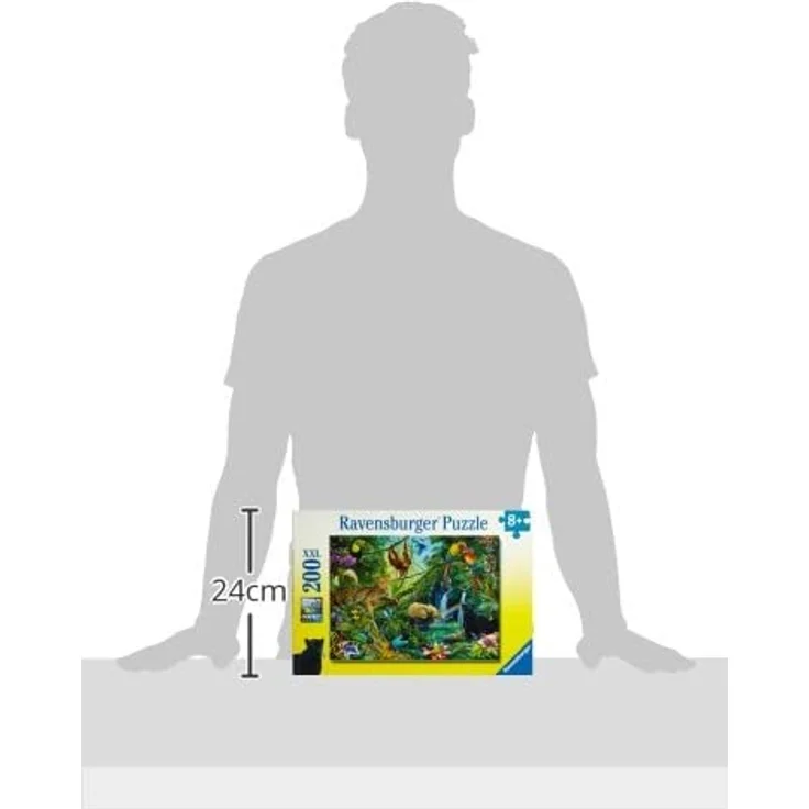 Ravensburger Puzzle Tiere im Dschungel, 200 Teile – Bild 10