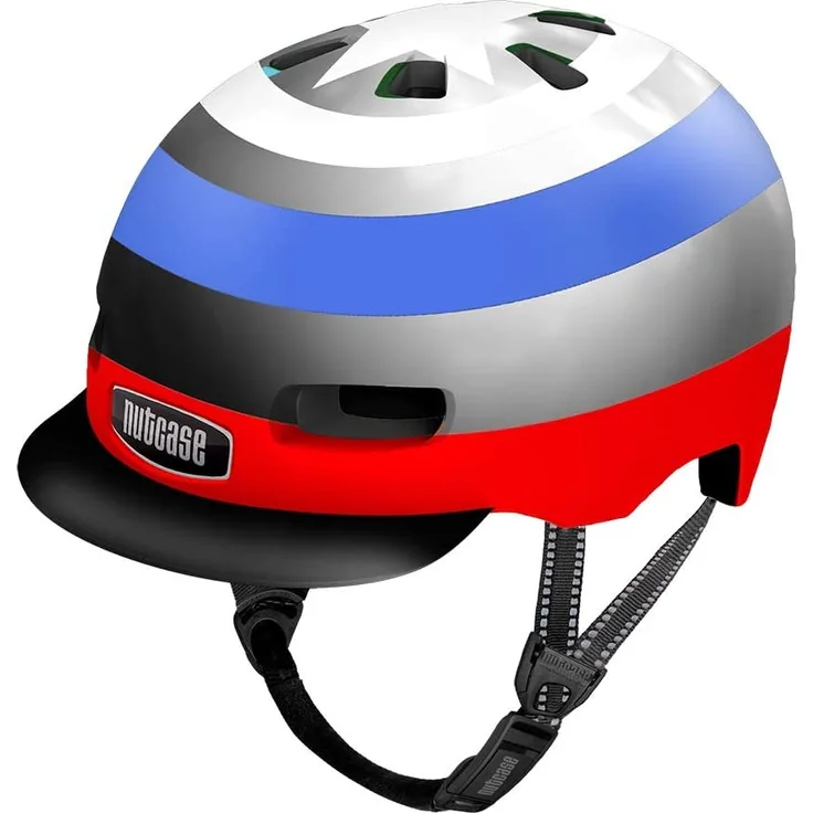 Nutcase Little Nutty MIPS KinderFahrradhelm, Captain Gloss, 48-52 cm