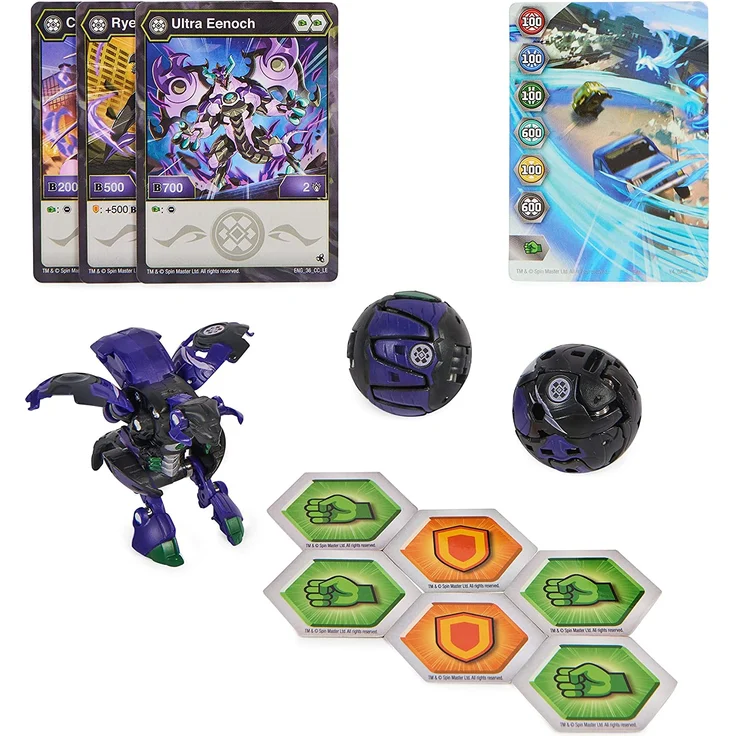 Bakugan - Legends - Starter Pack mit 3 Bakugan, 1x Set, zufällige Farbauswahl – Bild 8