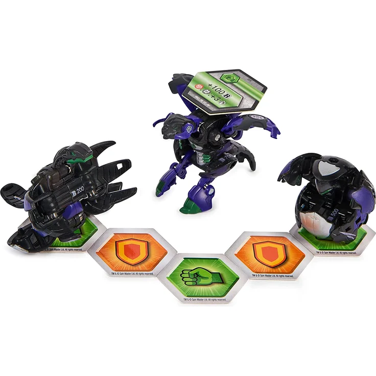 Bakugan - Legends - Starter Pack mit 3 Bakugan, 1x Set, zufällige Farbauswahl – Bild 4
