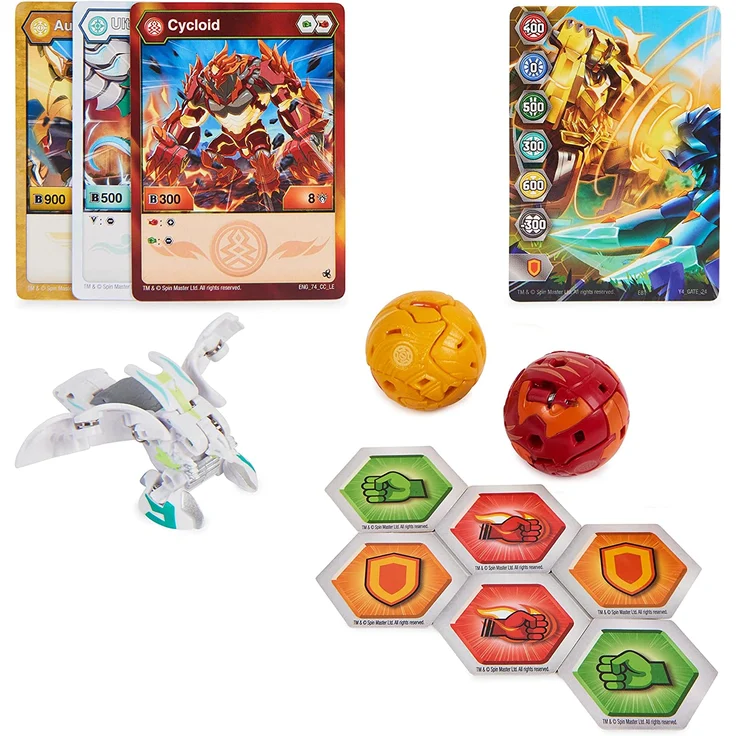 Bakugan - Legends - Starter Pack mit 3 Bakugan, 1x Set, zufällige Farbauswahl – Bild 2