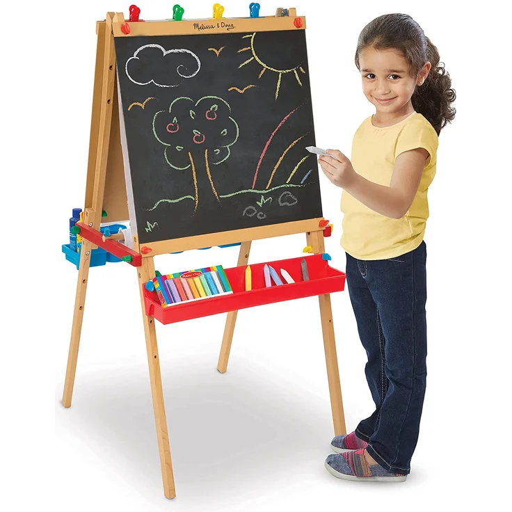 Melissa and Doug | Stehende Deluxe Kunststaffelei aus Holz | für Mädchen und Jungen – ideal für 3, 4, 5 Jahre und älter – Bild 5