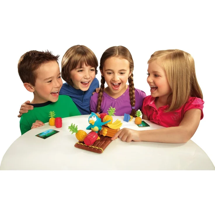 Mattel Y2551 - Paules Papageienfloß, Geschicklichkeitsspiel – Bild 5