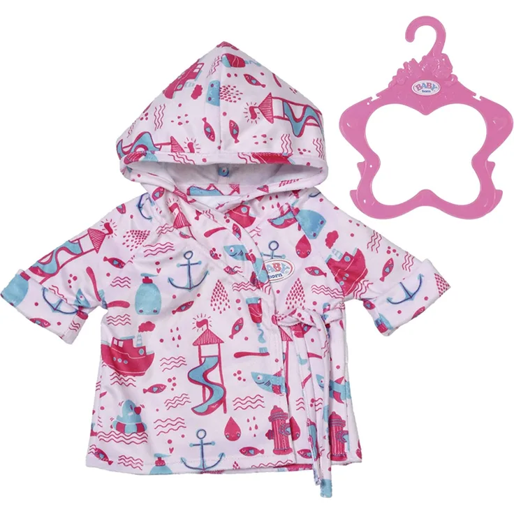 BABY born Bath Bathrobe Puppenbademantel 3 Jahr(e) 87 5 g - Preisvergleich