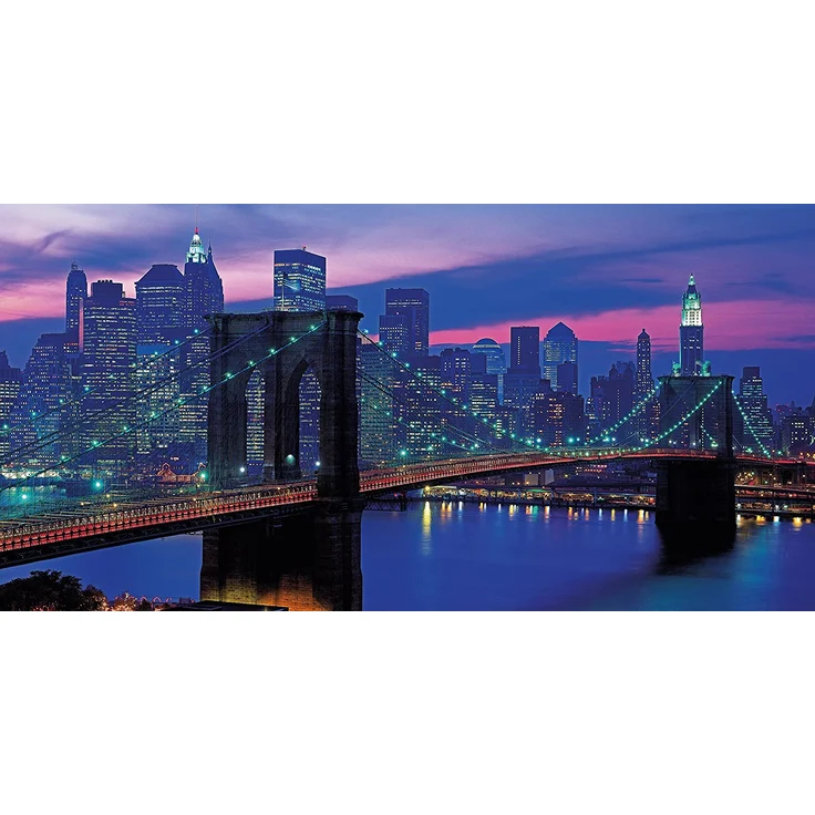 Clementoni 38009 New York – Puzzle 13200 Teile, High Quality Collection, Geschicklichkeitsspiel für die ganze Familie, farbenfrohes Legespiel, Erwachsenenpuzzle ab 9 Jahren – Bild 2
