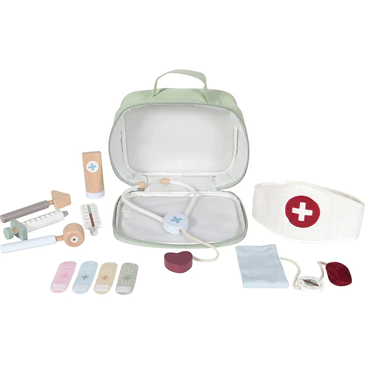 Little Dutch Arztkoffer Spielset – 15-teilig Grün minz – Bild 2
