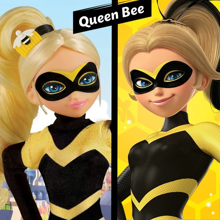 Bandai - Miraculous - Puppe - Queen Bee - 26 cm große Ankleidepuppe - P50003 – Bild 6