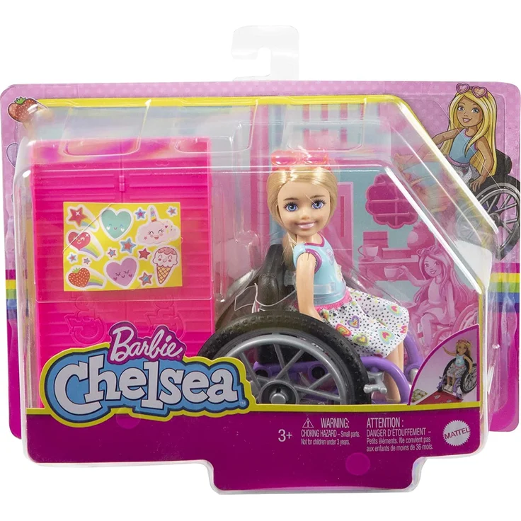 Mattel Barbie Chelsea im Rollstuhl (blond) – Bild 6