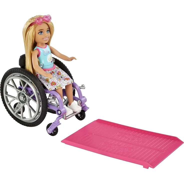 Mattel Barbie Chelsea im Rollstuhl (blond) – Bild 2