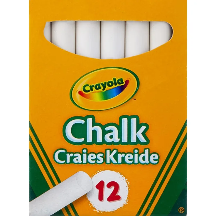 Crayola 12 white Chalks 12 Stück(e) Weiß 1 Farben
