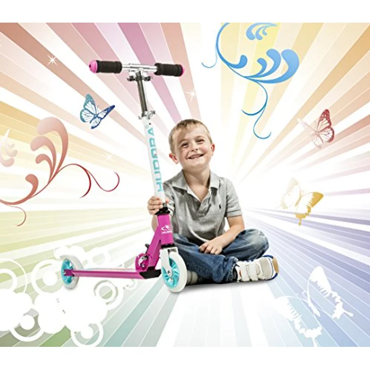 HUDORA Scooter Roller Kinder - Skate Wonders - Tret-Roller, Kickboard, 14501 – Bild 2