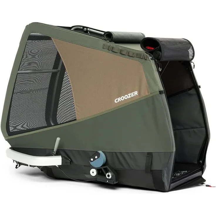Croozer 'Dog Mikke' Hundeanhänger Moss Green – Bild 2