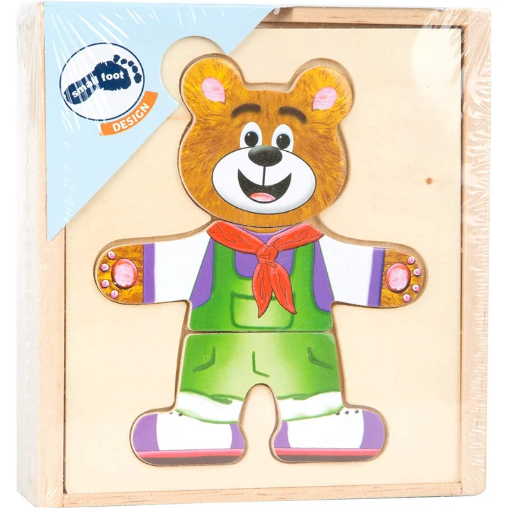 Legler small foot design Anziehbär „Nico“, ab 24 Monate, 2482 – Bild 2