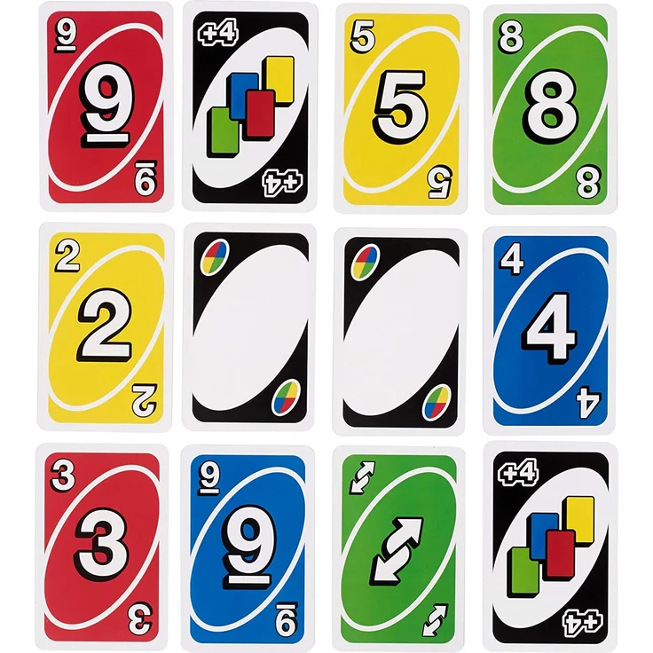Mattel GRL91 - UNO - Kartenspiel mit 108 XXL-Karten, Giant – Bild 5