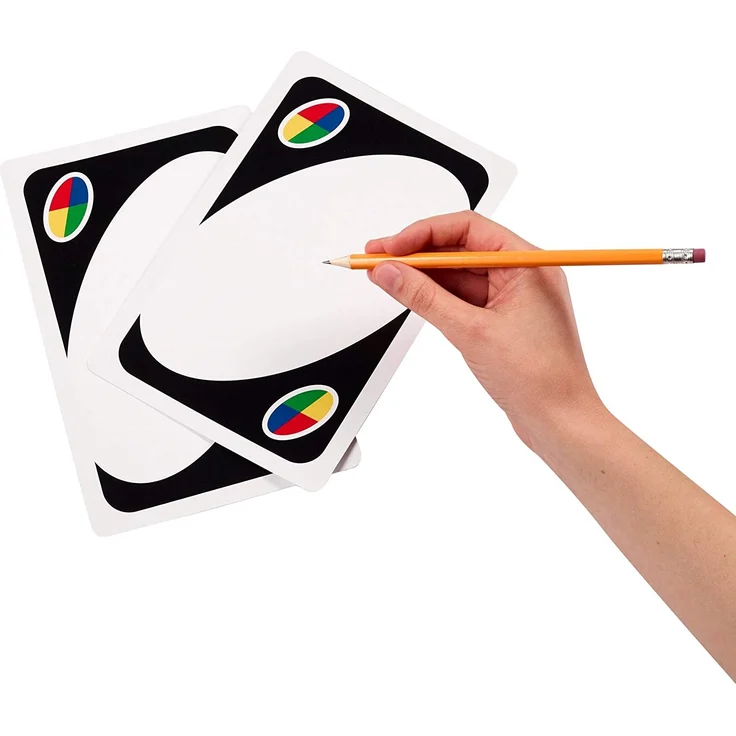 Mattel GRL91 - UNO - Kartenspiel mit 108 XXL-Karten, Giant – Bild 4